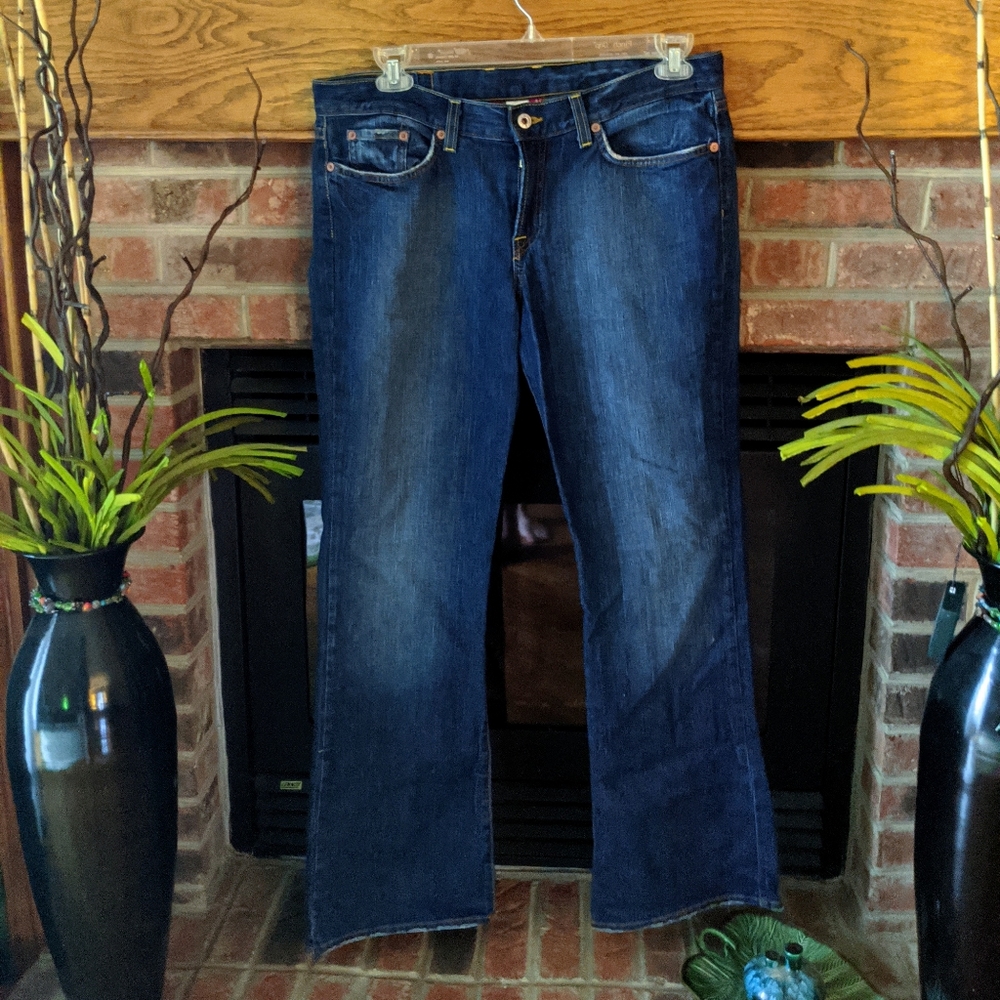 Lucky Brand sweet and low dark wash jeans 14/32